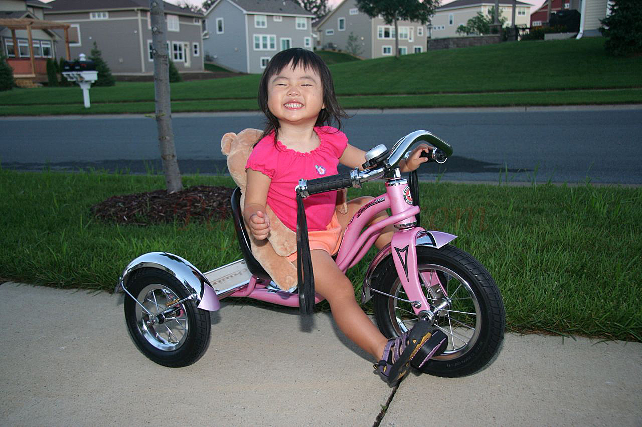 schwinn pink tricycle